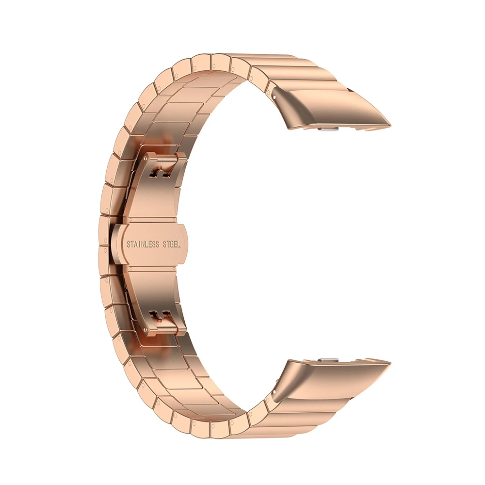 

Classic Stainless Steel Strap for Huawei Band 6 Smartwatch Replacement Watchband for Honor Band 6 Wristband Bracelet Metal Band