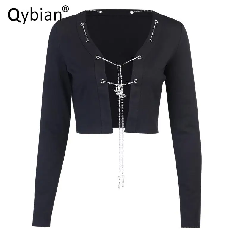 Женское пальто с длинным рукавом повседневное готическое в стиле хип-хоп