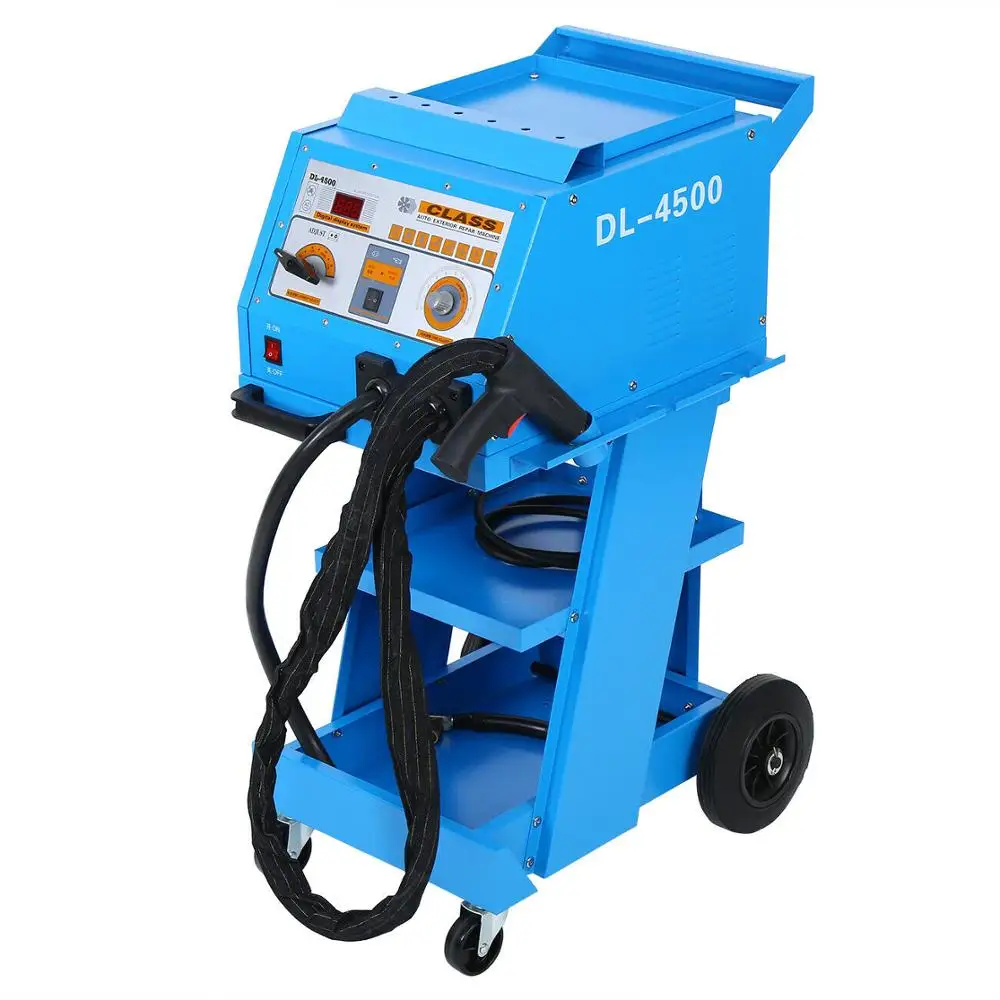 400V Car Spotter Welding machine for Quick and Perfect Body Paint Dent Repair With digital display wheels |