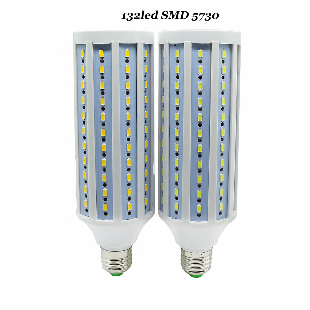 Светодиодный светильник кукурузы E27 SMD 5730 220V 7W 12W 15W 25W 30W 40W 50W теплый белый/холодный