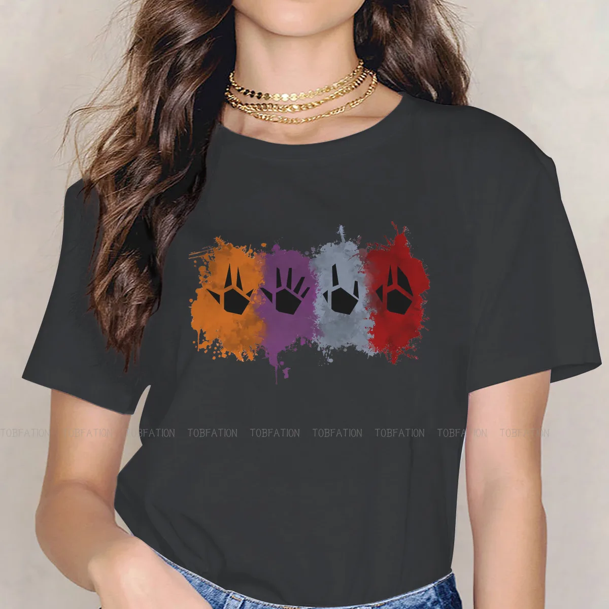 

Prime Beams Women TShirt Metroid Samus Aran Game Girls Graphic Tees Cotton Female T Shirt 4XL Humor Hipster Gift