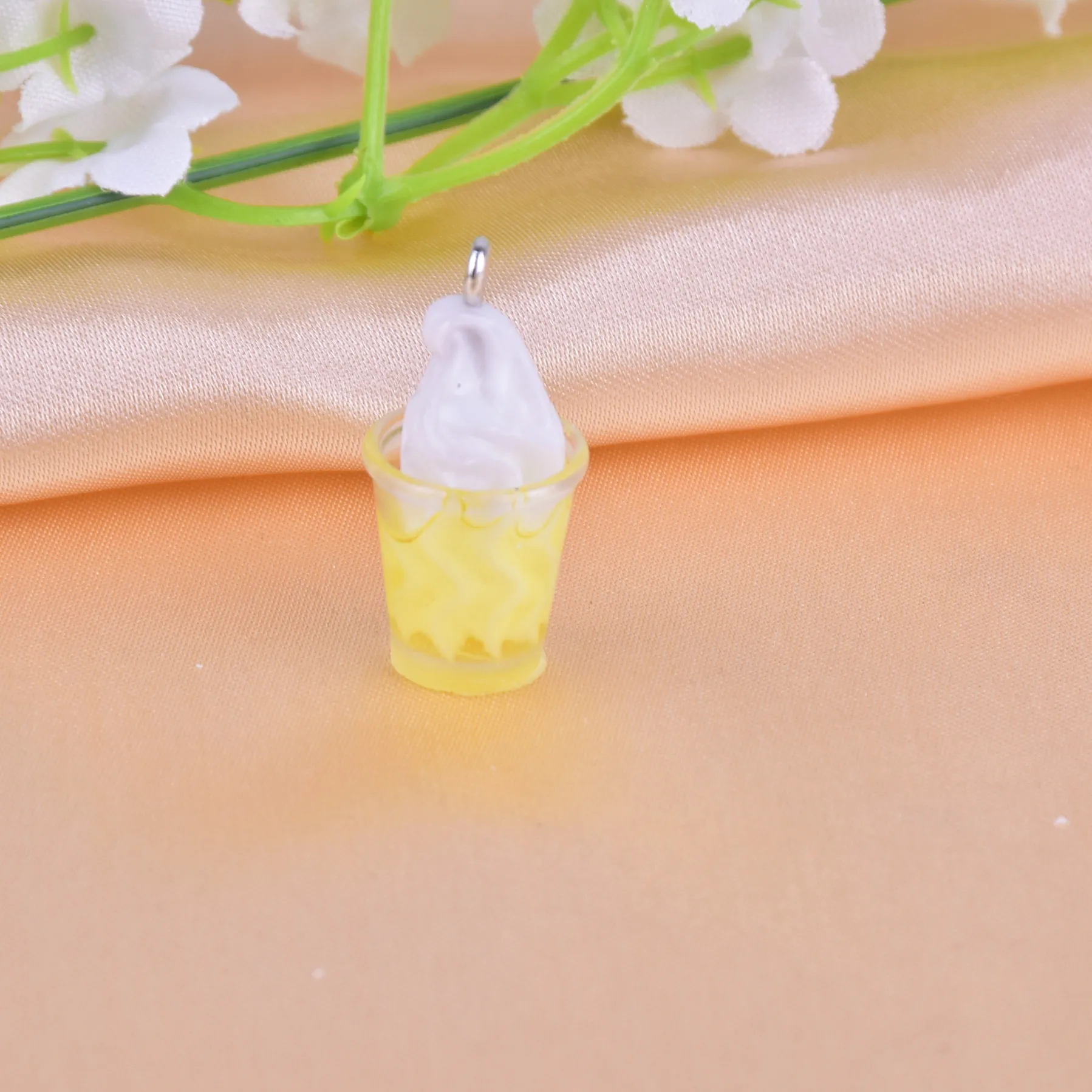 10 шт./12 искусственных фспанпучино мороженое напиток из смолы подвески серьги