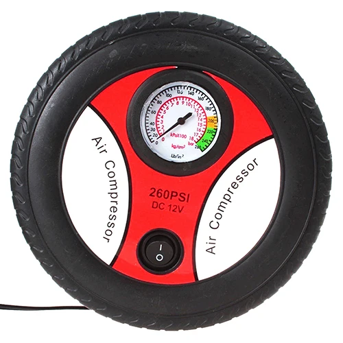 Насос для автомобиля с двигателем 260 PSI портативный воздушный компрессор шин |