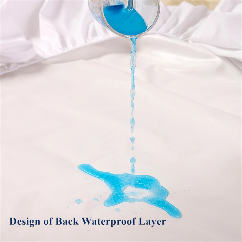 Защитный матрас с рождественским принтом Европейский водонепроницаемый