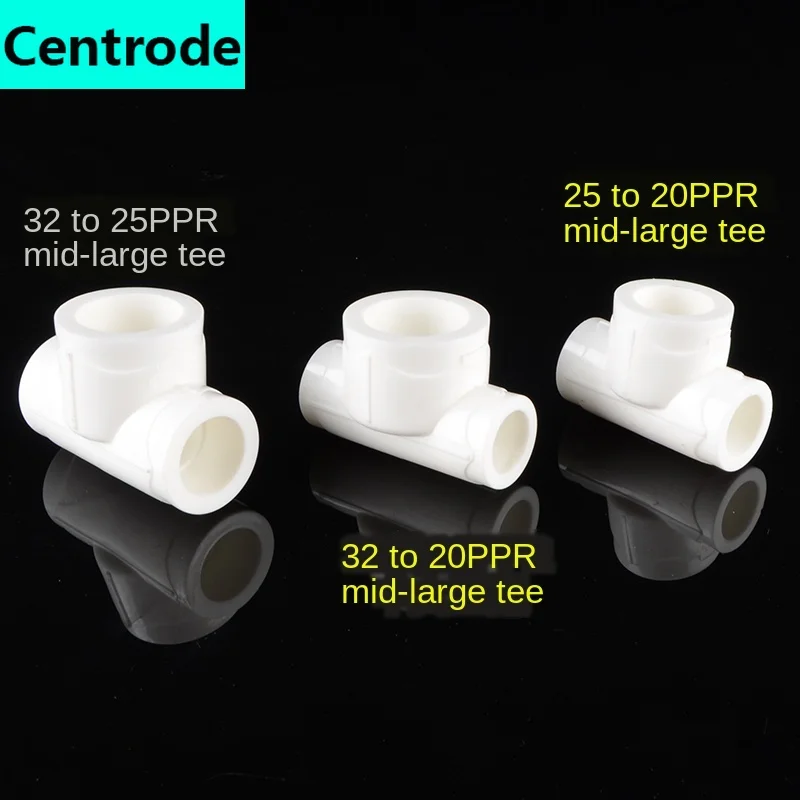 Фитинги для труб PPR большой тройник ppr20 поворот 25 32 редуктор переменного диаметра