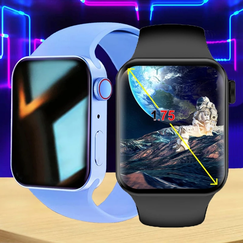 

and women's smart watches, sports wristbands with heart rate control, compatible with Android, IOS and