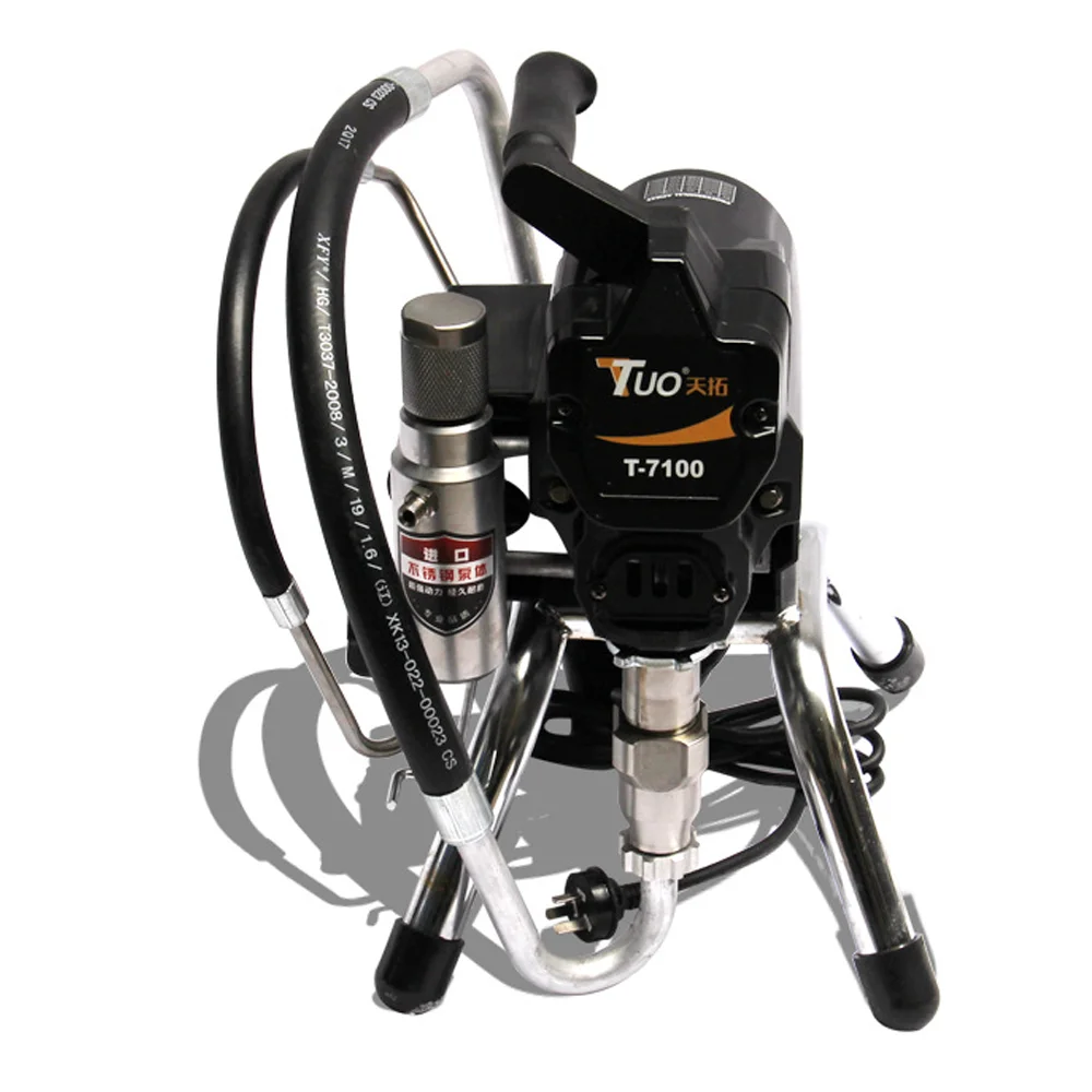 

Electric High Pressure Airless Sprayer Latex Paint Small Portable High Capacity Sprayer House decoration Spraying Equipment 220V