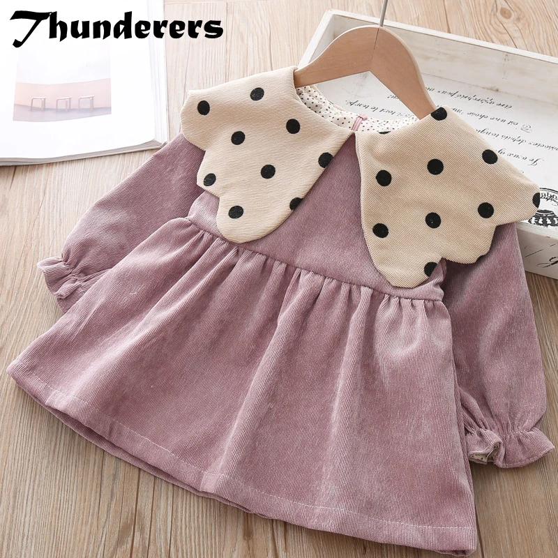 Thunderers/модное платье принцессы для девочек Детские праздничные платья с длинными