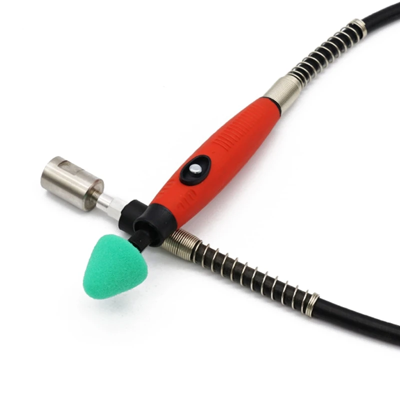 

N84F 28pcs/69pcs Mini Polishing Machine Car Beauty Detailing Polisher Extention Tools Polishing Kit Polishing Pad Kit