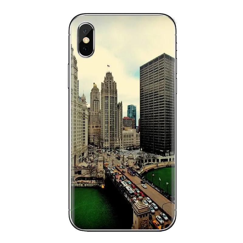 Для Xiaomi Mi3 samsung A10 A30 A40 A50 A60 A70 Galaxy S2 Note 2 большое ядро Prime мягкие Корпус Чехол Чикаго