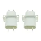 Запасные части для электронной микроволновой печи, вилка магнетрона, 4 контакта филамента, конвертер для домашней микроволновой печи, 2 шт.