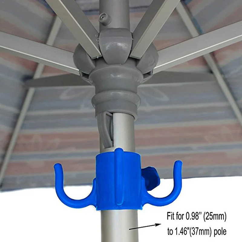 

2021 High Quality Outdoor Beach Umbrella Hook Nail Four Legs Hooks Garden Umbrella Plastic Four Prongs Hanger Gancho Haak