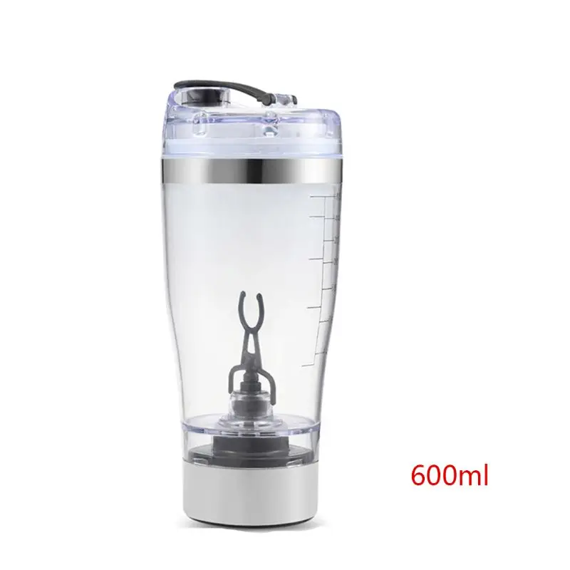 

W3JA 450ml/600ml Outdoor Portable Electric Protein Powder Mixing Cup Battery Powered Automatic Shaker Bottle Stirring Blender