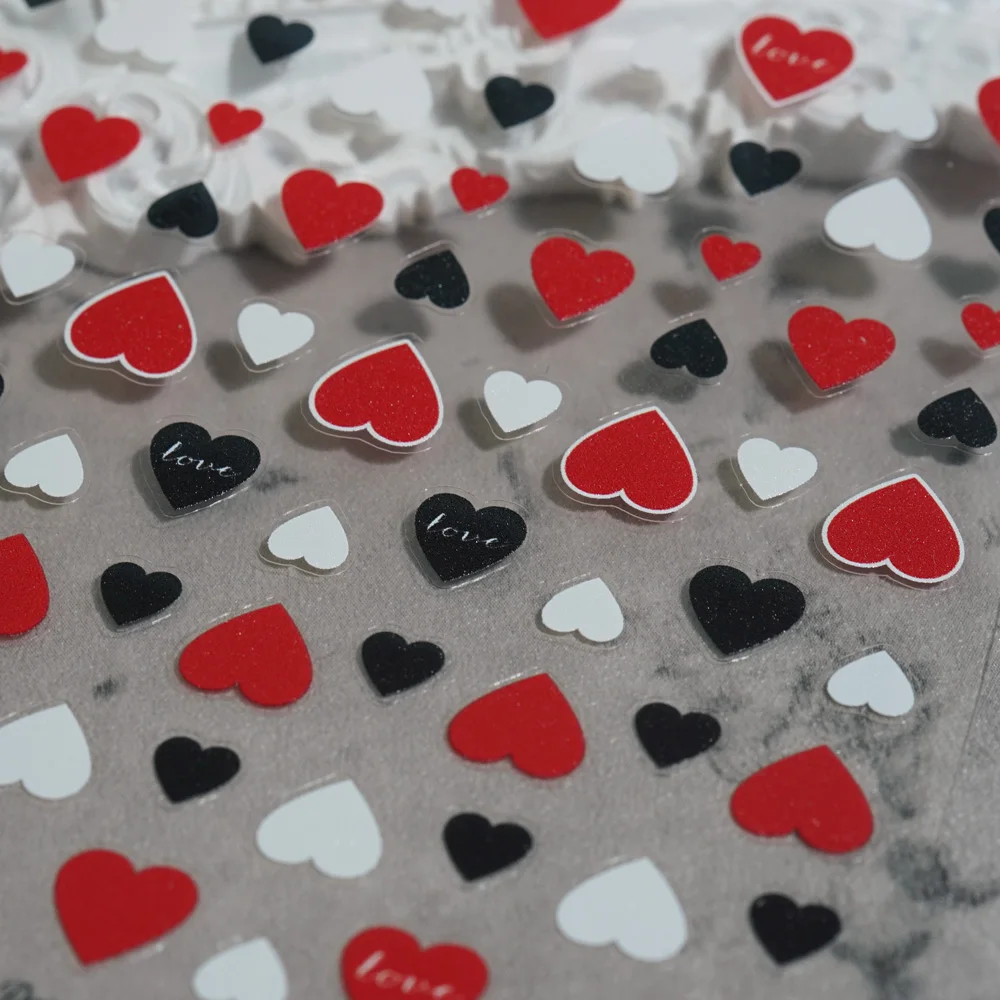 

2021 Nail Sticker 3D Engraved Nail Stickers high quality Nail Art Decorations Nail Decals Design