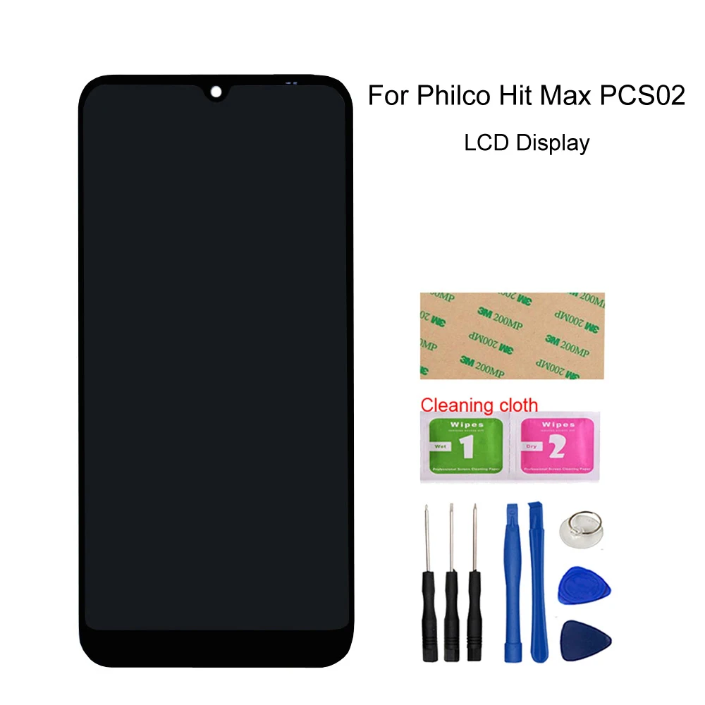 

LCD Screen For Philco Hit Max PCS02 ( Doesn`t fit PCS02SG ) LCD Display With Frame Touch Screen Digitizer Assembly Repair Sets