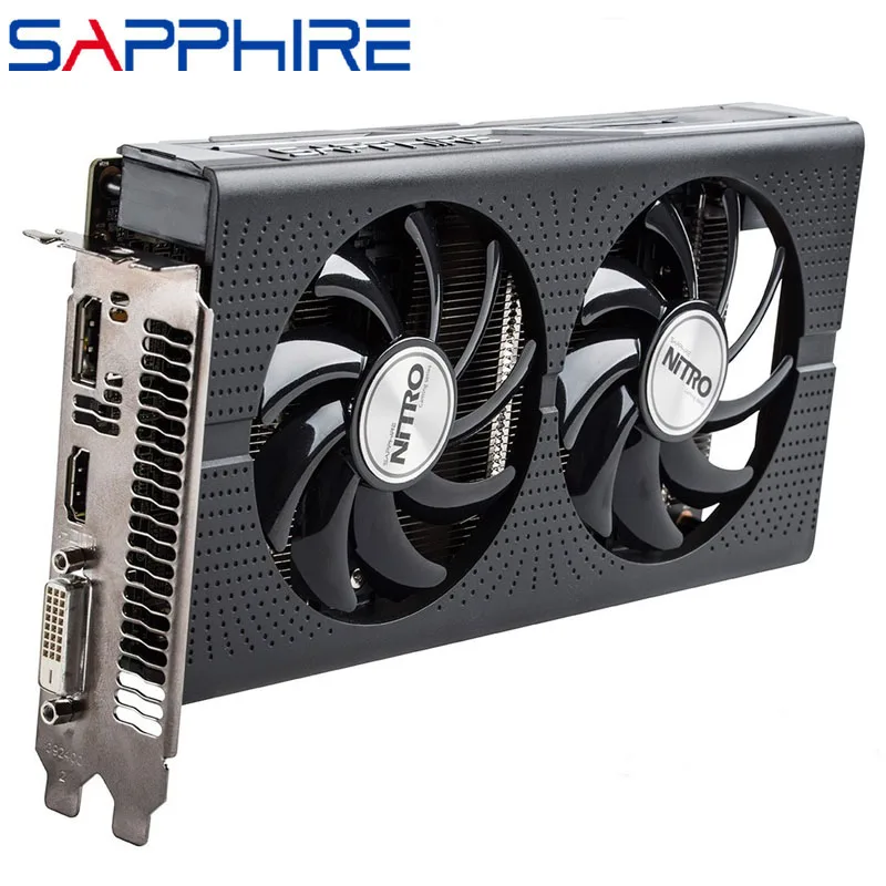 Видеокарта SAPPHIRE RX460 4 Гб 400 бит GDDR5 графические карты для AMD RX 460 серии VGA DisplayPort HDMI DVI