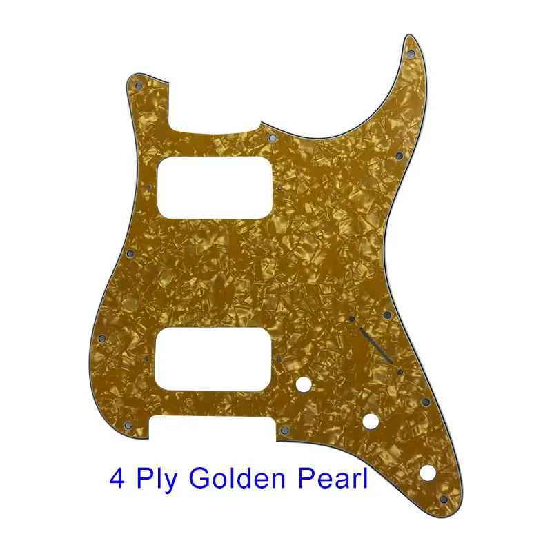 Детали для гитары Pleroo FD US 11 стандартное монтажное отверстие HH Humbucker Pickguard|Детали и