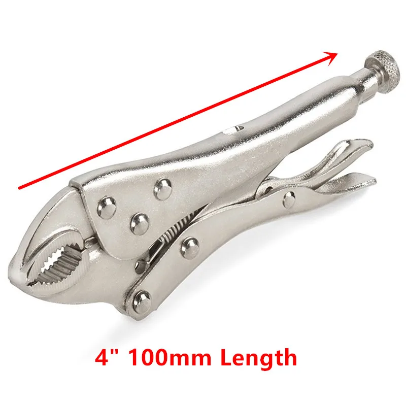 4 дюйма Регулируемый длинноносые плоскогубцы челюсти мини провода тиски