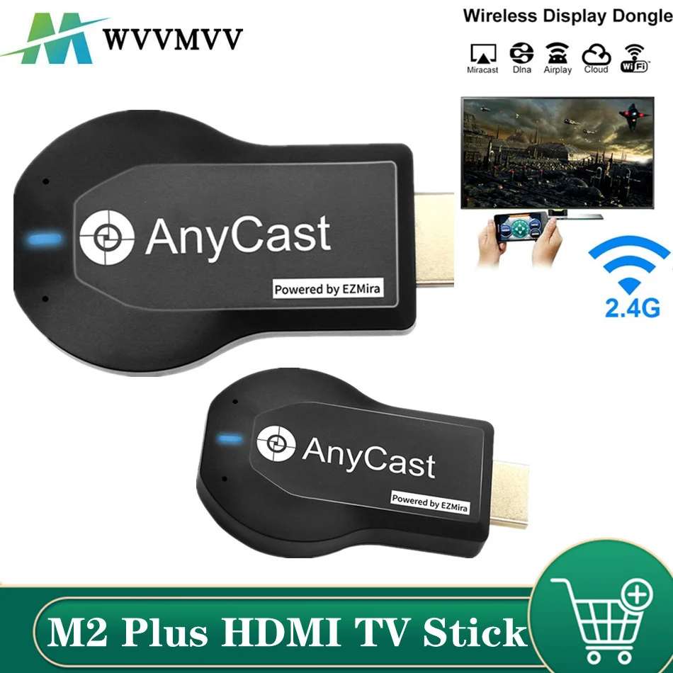 

M2 Plus TV Stick Wireless WiFi Display Receiver TV Dongle 1080P Screen HDMI-compatible For DLNA Miracast For AnyCast For Airplay