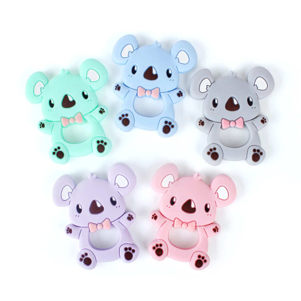 10 шт. Силиконовые Прорезыватели для зубов детей | Мать и ребенок