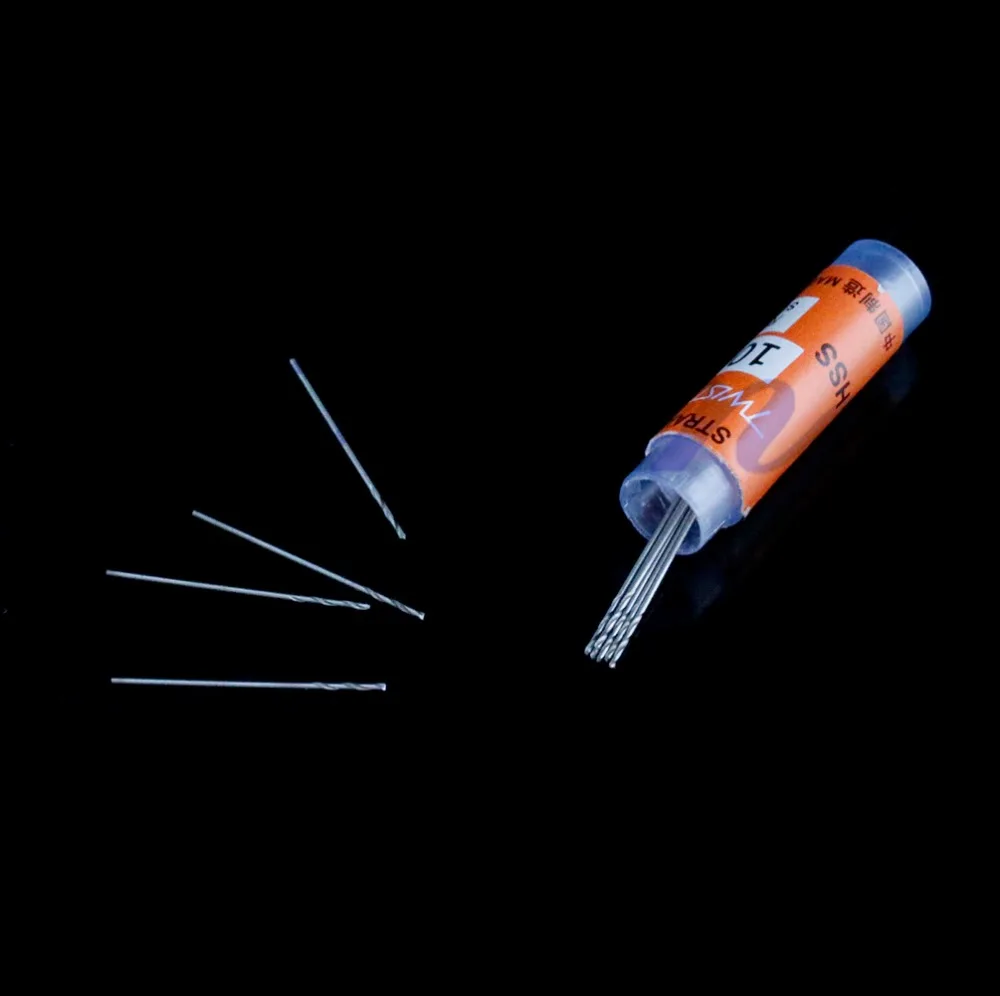 10 шт. многофункциональные миниатюрные сверла с прямым хвостовиком 0 6 мм