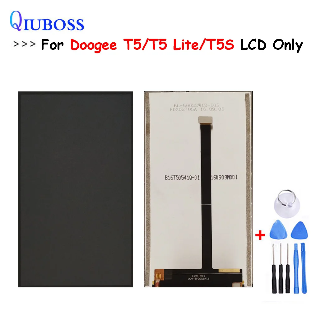 ЖК экран 5 0 дюйма Для DOOGEE T5 запчасти для телефонов Lite T5S + инструмент|Экраны