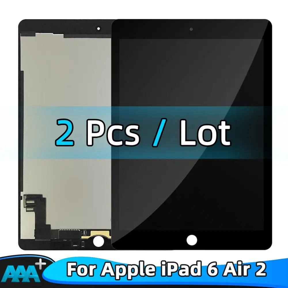 2 шт. AAA + ЖК-дисплей для iPad 6 Air A1567 A1566 9 7 '𧄀% Класс Дисплей кодирующий