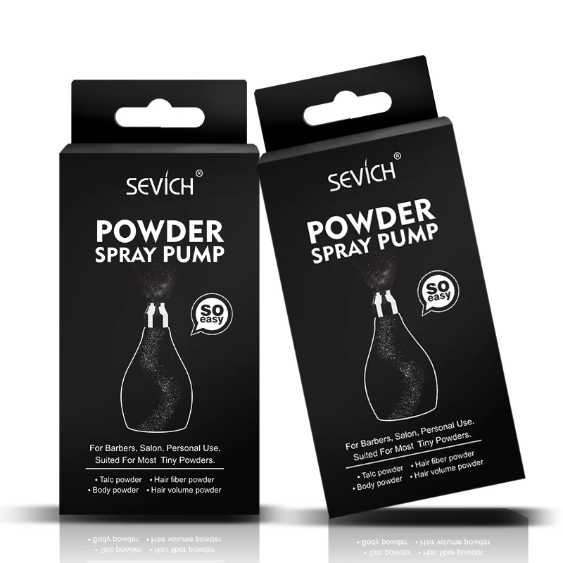 Силиконовая бутылка для пудры с распылителем волос пульверизатор удаления