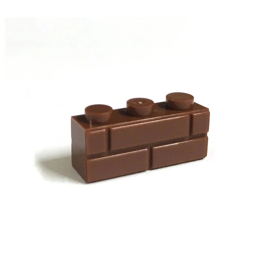 60 шт. DIY строительные блоки с толстыми стенками цифры кирпичи 1x3 точки развивающие