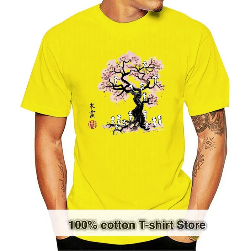

100% de algodón para hombre camisetas de manga corta con cuello redondo estilo japonés ropa para verano y otoño novedad
