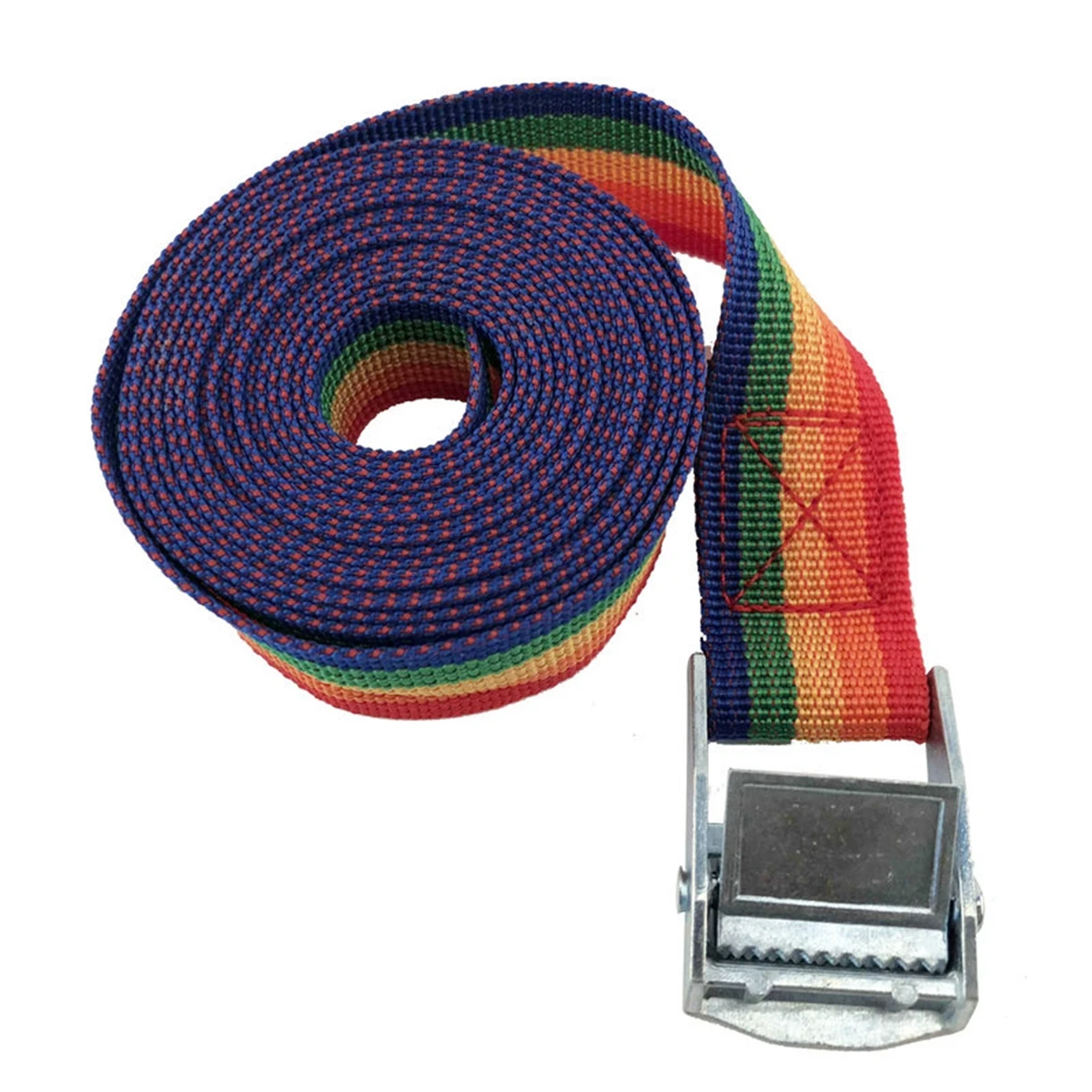 

Multifunctional Luggage Straps Adjustable Nylon Bundling Belt Multicolor Durable Baggage Buckle Straps