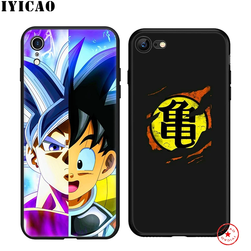 IYICAO Dragon Ball Z Супер мягкий чехол для iphone 11 Pro Xr Xs Max 6 6s 7 8 Plus 5 5S Se силиконовый TPU |
