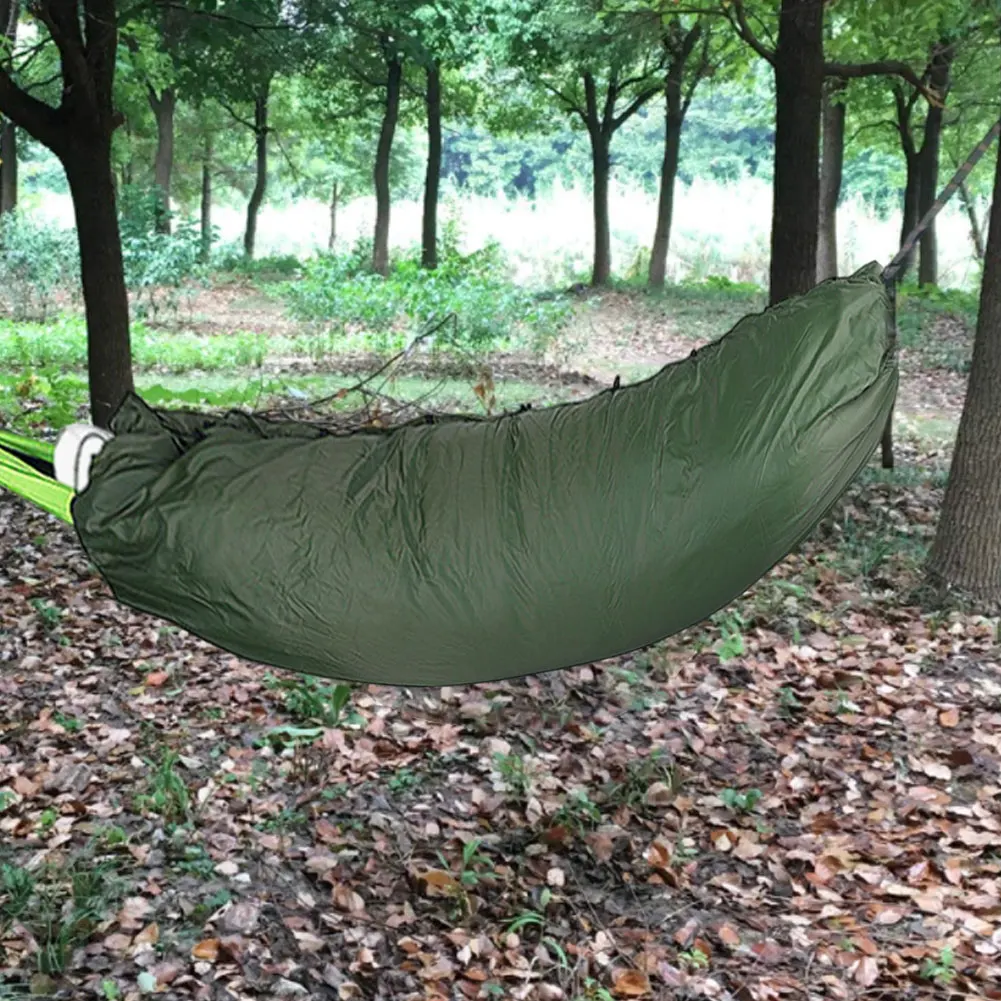 

Гамак под стеганое одеяло, портативный теплый спальный мешок для кемпинга, легкое одеяло, спальный мешок, аксессуар для кемпинга, походов