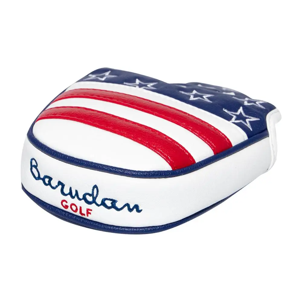 Чехол на голову с изображением клюшки для гольфа флага США молоткообразного