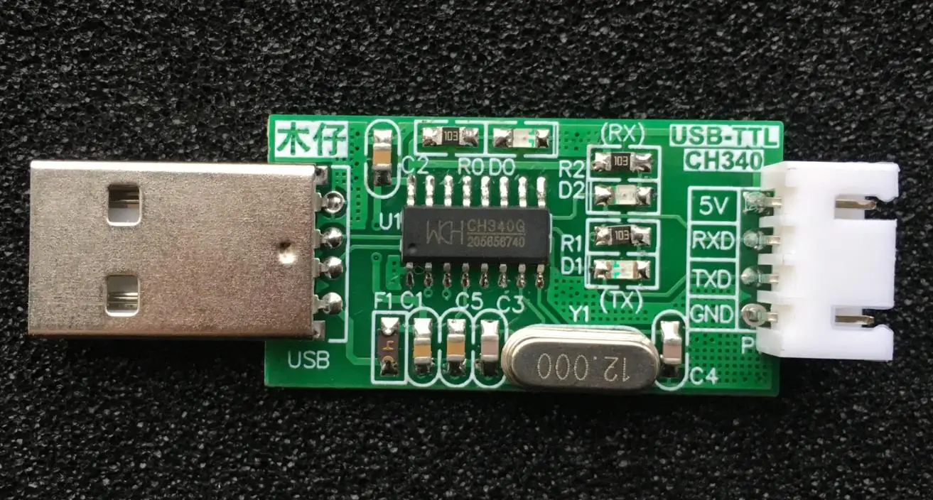 Модуль обновления от USB к TTL Ch340 плата STC MCU линия загрузки последовательному
