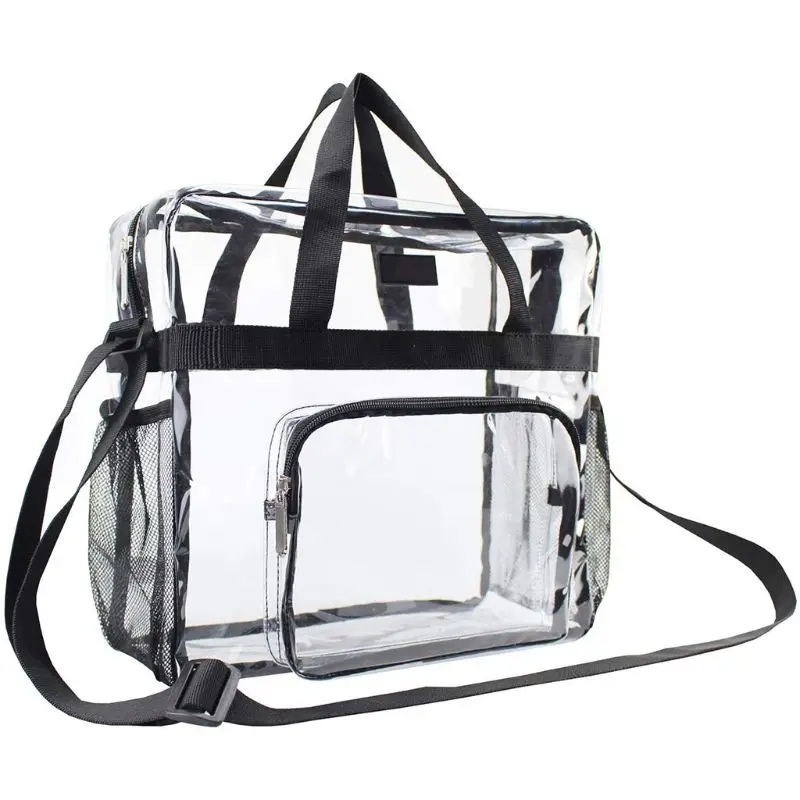 

Portable Transparent Shoulder Crossbody Bag Tote Satchel Handbag for Women Lady 20CA