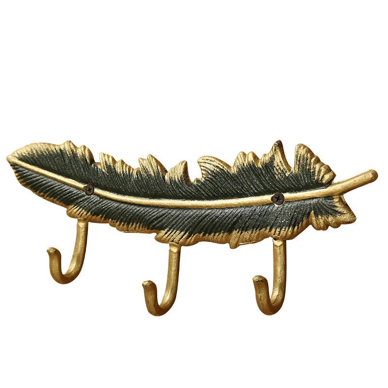 

European cast iron vertical hook daily household make old cloakroom wall hook door key hook wholesale