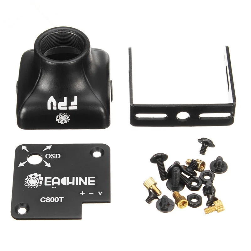 Фото Защитный чехол для камеры C800T монтажный кронштейн винт RC FPV Racing Camera Drone запасные Защитный чехол для камеры C800T монтажный кронштейн винт RC FPV Racing Camera Drone запасные