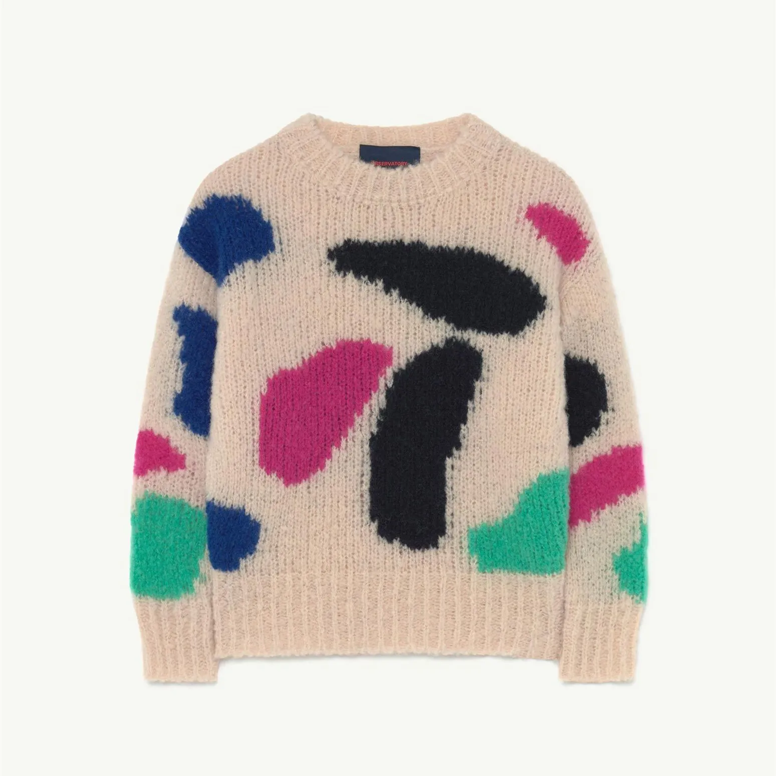 Пуловер детский трикотажный с мультяшным рисунком на осень/зиму | Мать и ребенок