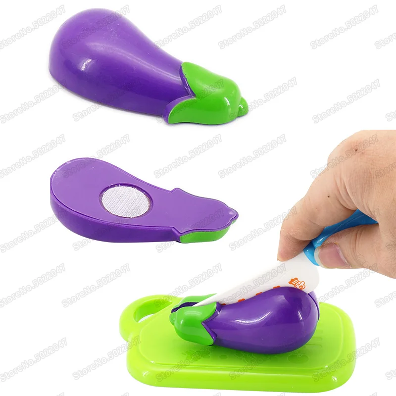 Кухня игра девочка игрушка мини фиолетовый баклажан Moc персонаж играть