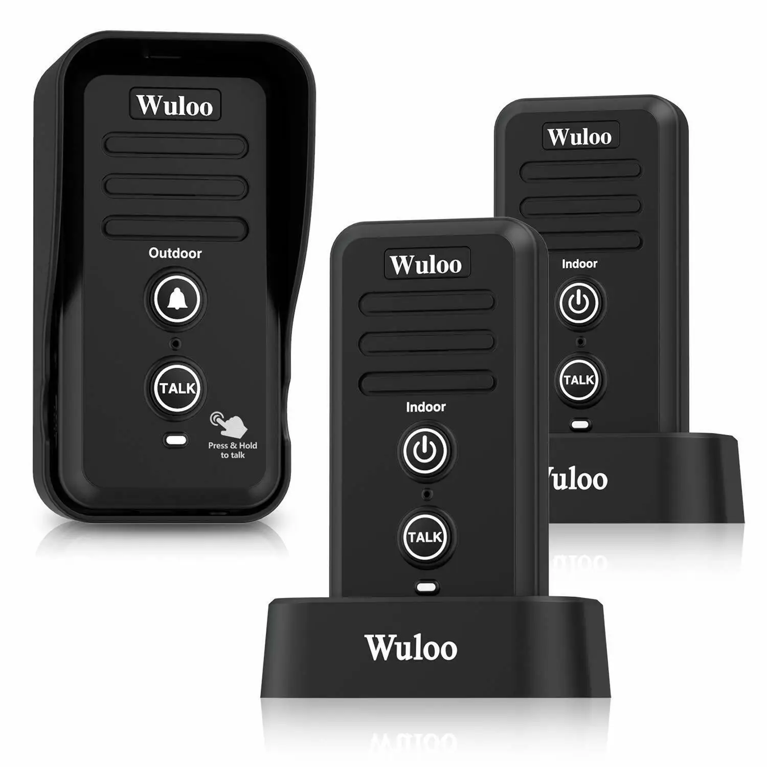 Wireless Doorbells Intercom System Waterproof Electronic 1/2 Mile Wireless Doorbell for Home Rechargeable Intercomunicador