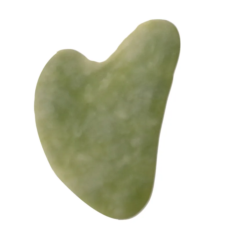 Массажная доска гуаша из нефрита натуральный камень скребок инструмент для