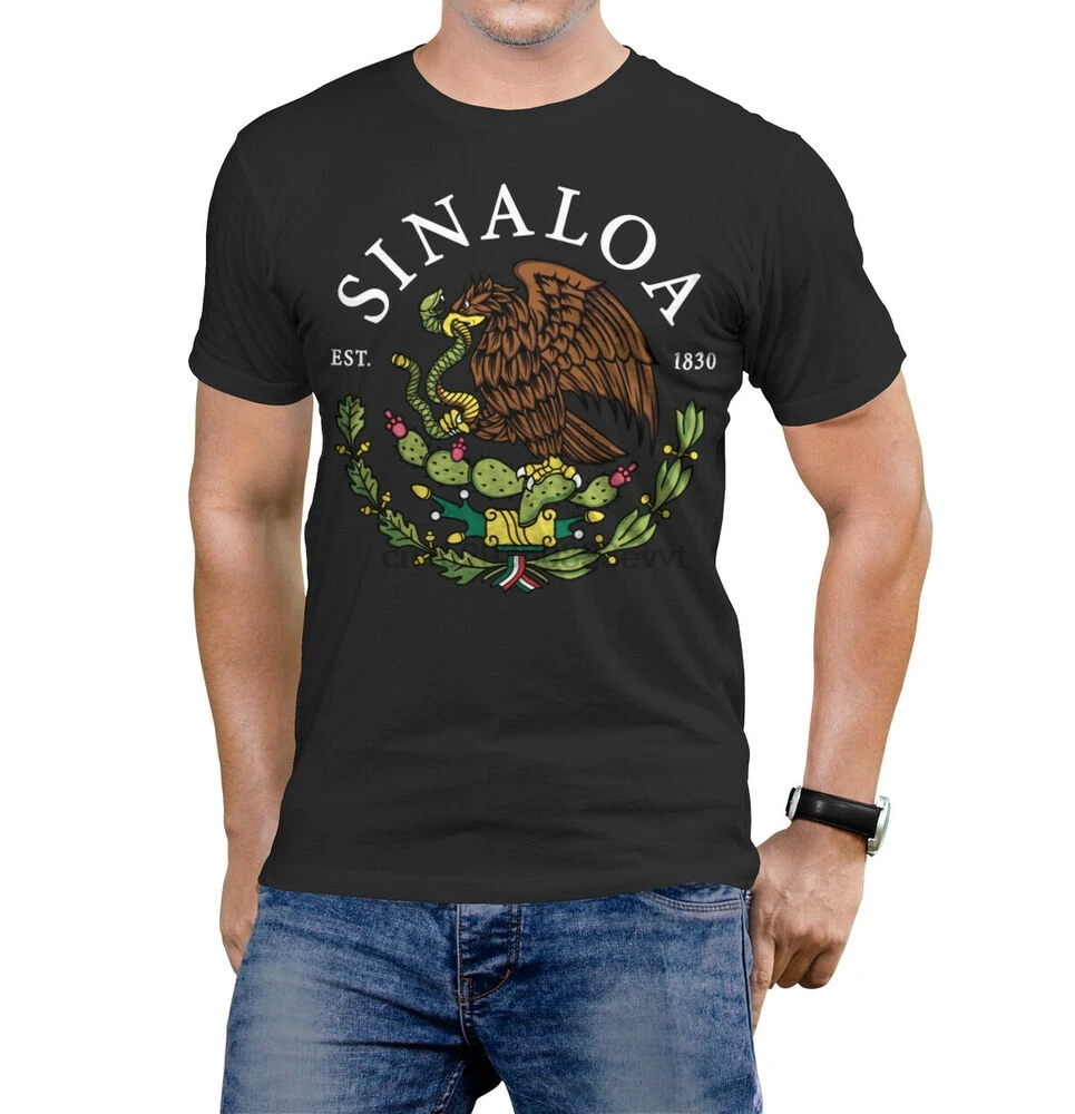 

Sinaloa Shirt Aguila Mexicana Playera Negra Tomateros De Culiacan S M L Xl 2Xl