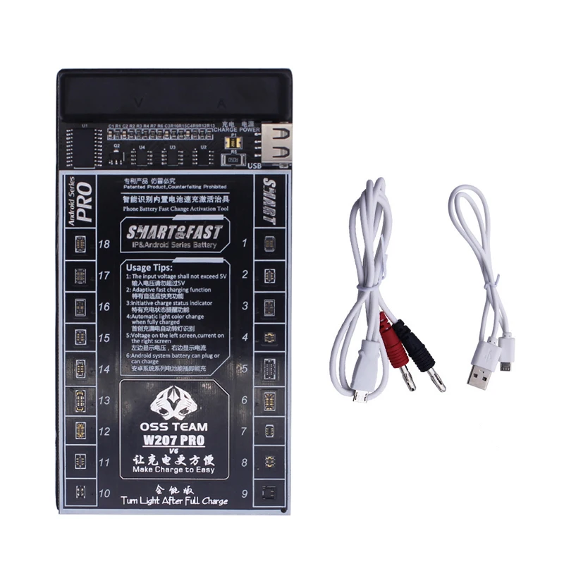 Плата активации аккумулятора тестового кабеля для смартфонов серии Android быстрая
