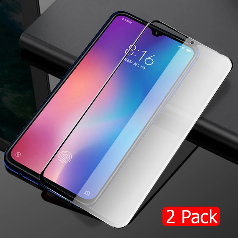 Защитное стекло закаленное для Xiaomi Mi CC9 2 упаковки | Мобильные телефоны и