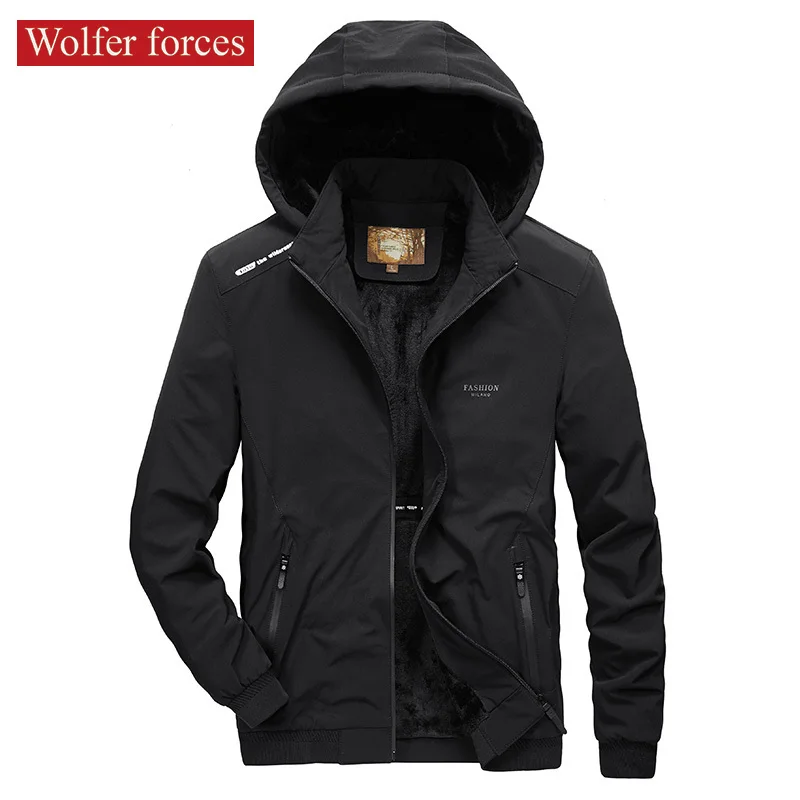 Large Size Men's  Outerwear Man Coat Mens Jackets for Men Brand Cardigan Male Military Men's Clothing 2021 Clothes Menswear