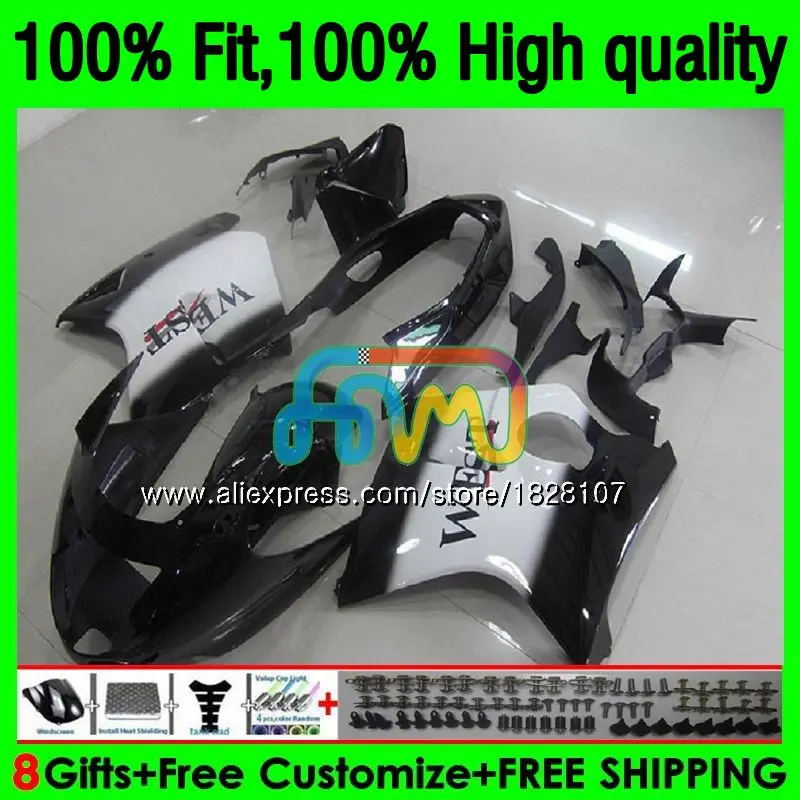 

Black west Blackbird For HONDA CBR1100 XX CBR1100XX 96 97 98 99 00 01 131BS.19 CBR 1100XX 1996 1997 1998 1999 2000 2001 Fairing