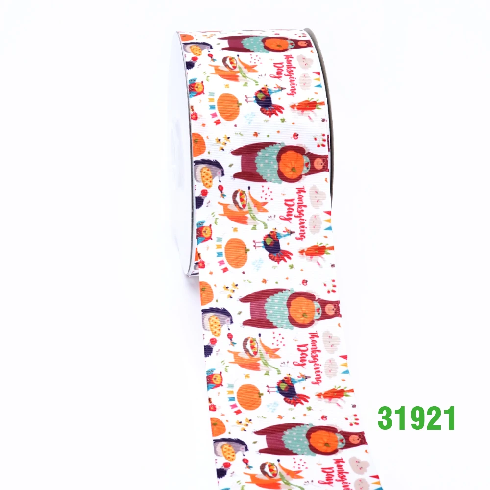 31921 50 ярдов мультфильм напечатанный grosgrain ленты 31921 - Цвет: 31921
