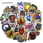 50 шт.компл. Аниме Охотник х наклейки Охотник для портативного ноутбука мотоцикла велосипеда холодильника стиральные наклейки для машины игрушки