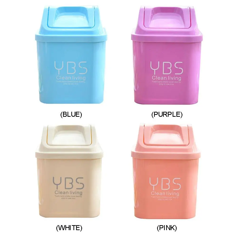 Мини мусорные баки настольный пластиковый мусорный бак офисный домашняя емкость